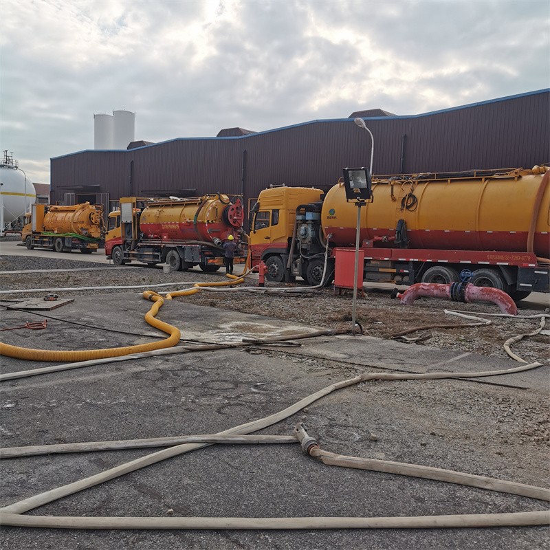 路北污水池清理